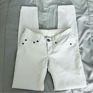 Junior’s SO White Low-Rise Jeggings, EUC, 0